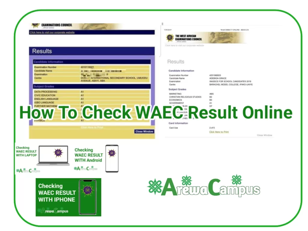 How To Check WAEC Result Online