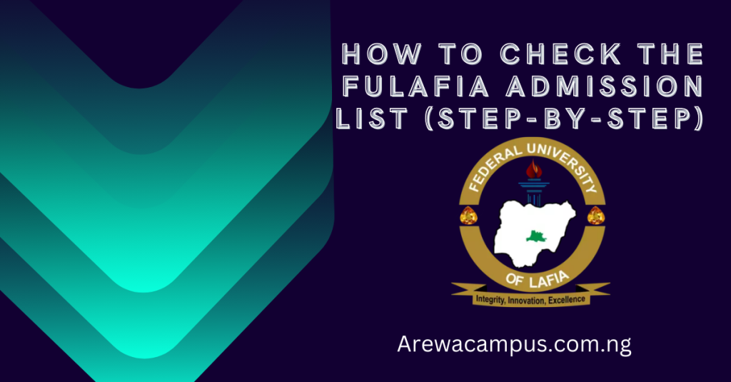 FULAFIA admission list