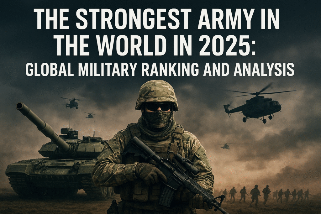 The Strongest Army in the World in 2025: Global Military Ranking and Analysis