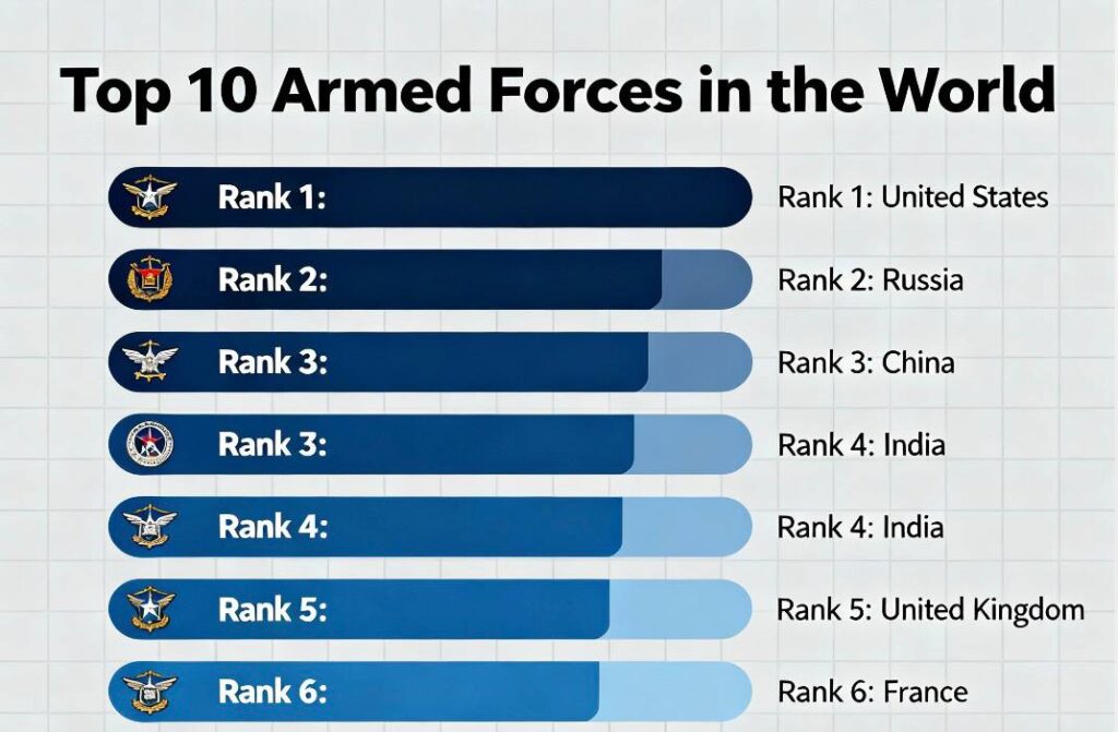 Top Armed Forces in the World (2025 Ranking & Analysis)